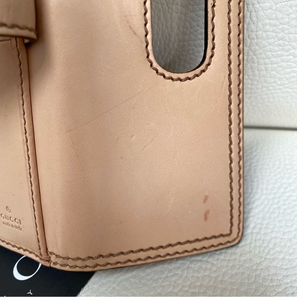 Gucci Blooms leather/bamboo wallet - Picture 10 of 11